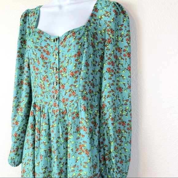 Chelsea & Violet Long Sleeve Prairie Dress Size L - Picture 3 of 11